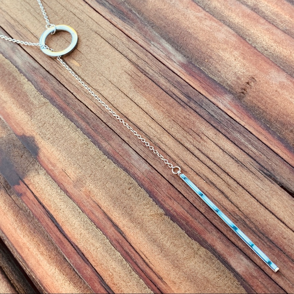 SILVER - ATHENA ♡ Stainless Steel Necklace - Picture 2 of 4